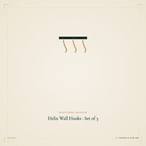 Helix Wall Hooks · Set of 3